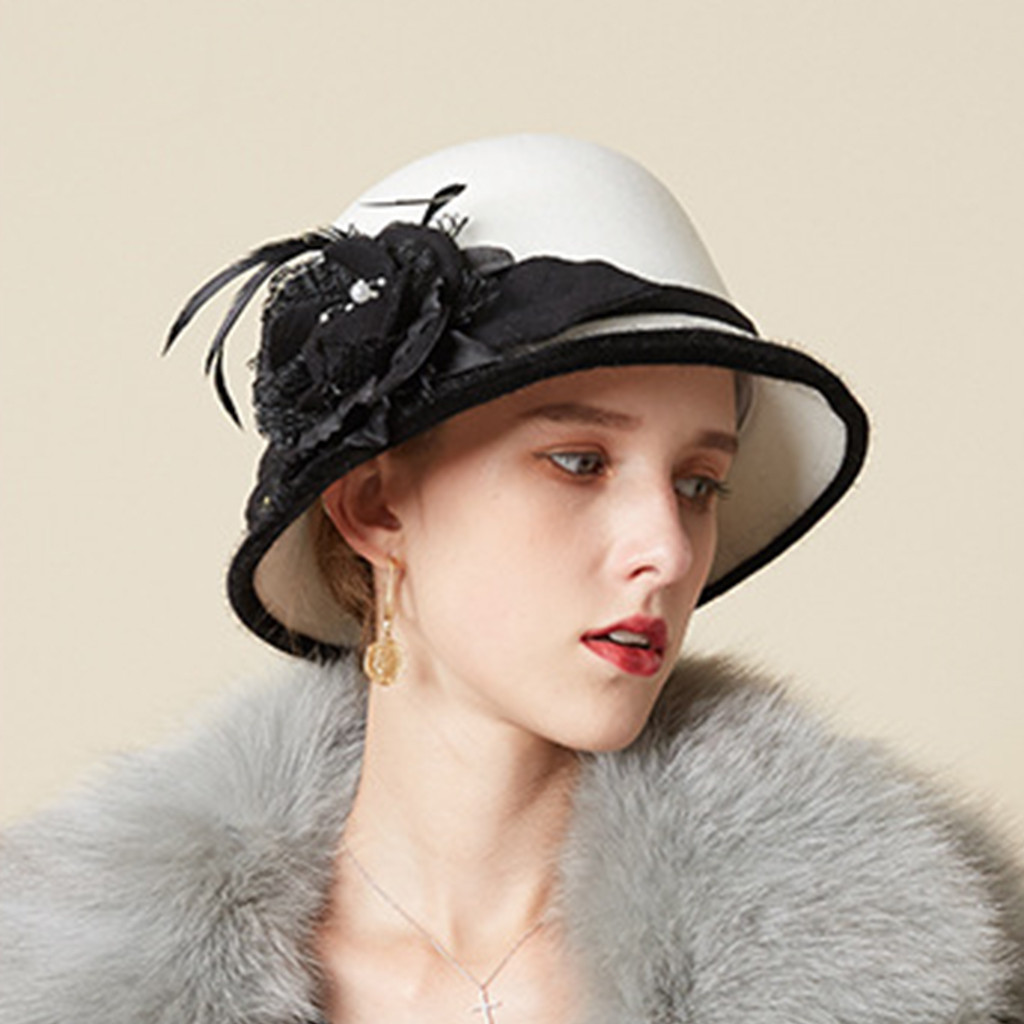 Vintage Fashion Hats - Ladies' Elegant British Style Fashion Beret