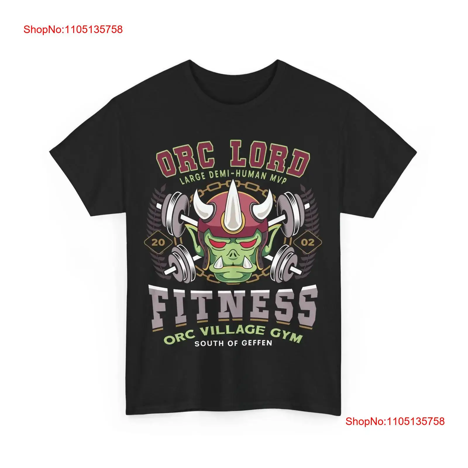 Vintage Fashion Videos - Geffen Orc Village Fitness T Shirt