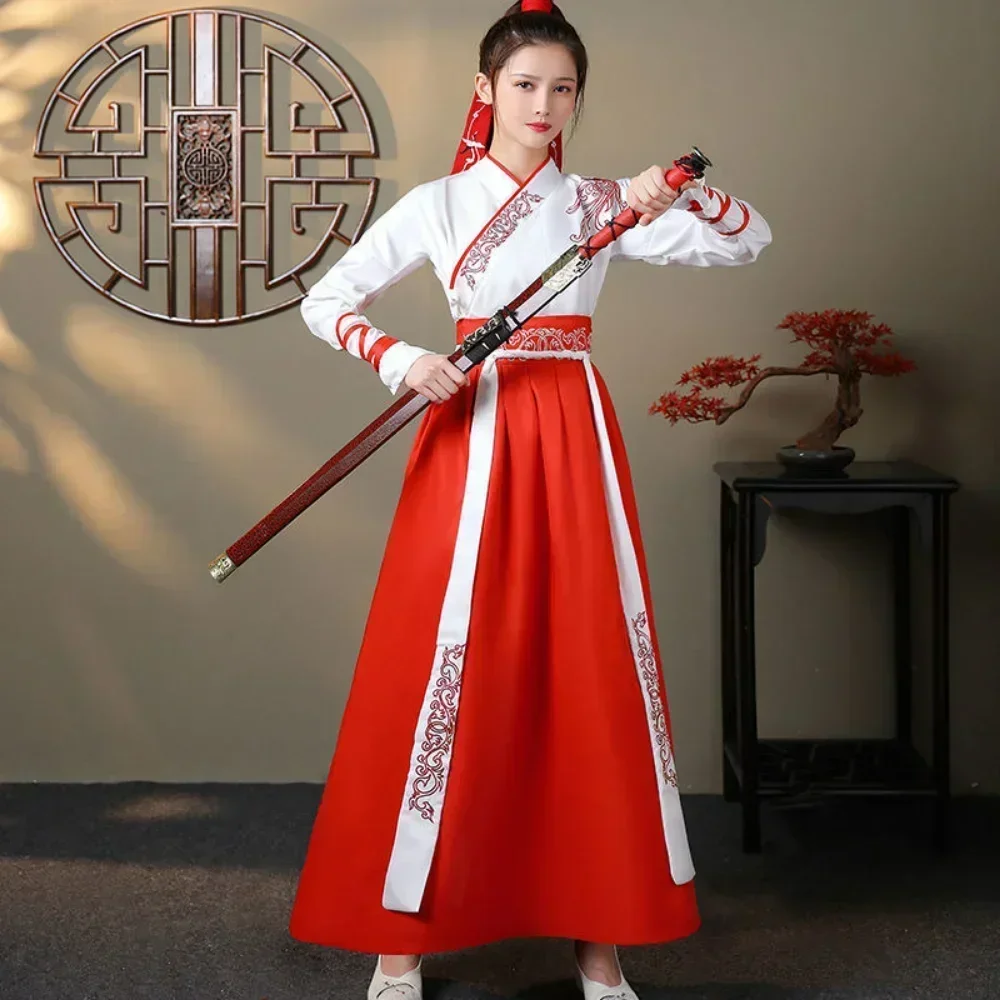 Vintage Style Women Fashion - Modern Hanfu Women Top Skirt 2