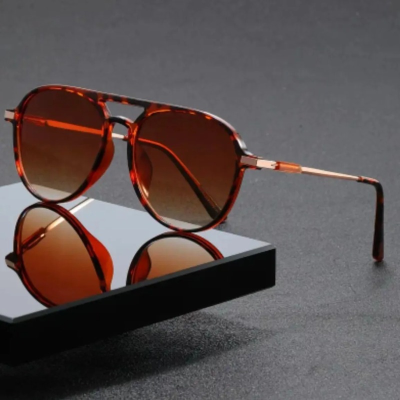Vintage Fashion Streetwear - 1pcs Vintage Pilot Sunglasses Women Men