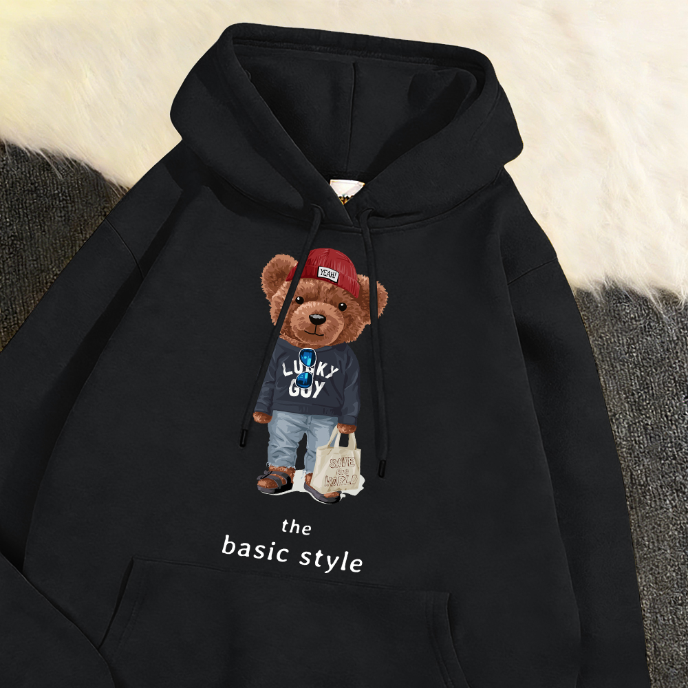 Vintage Fashion Retro Outfit - Basic Outfits For Cartoon Bears Men