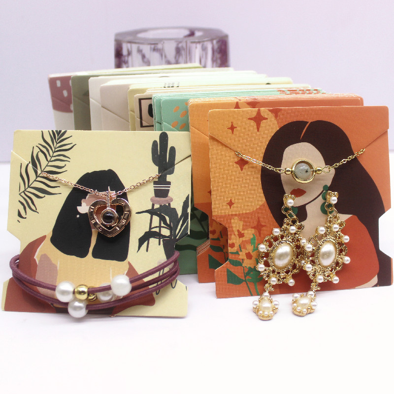 50Pcs 7.4x7.4cm White Paper ca - Vintage Fashion Illustrations review and price