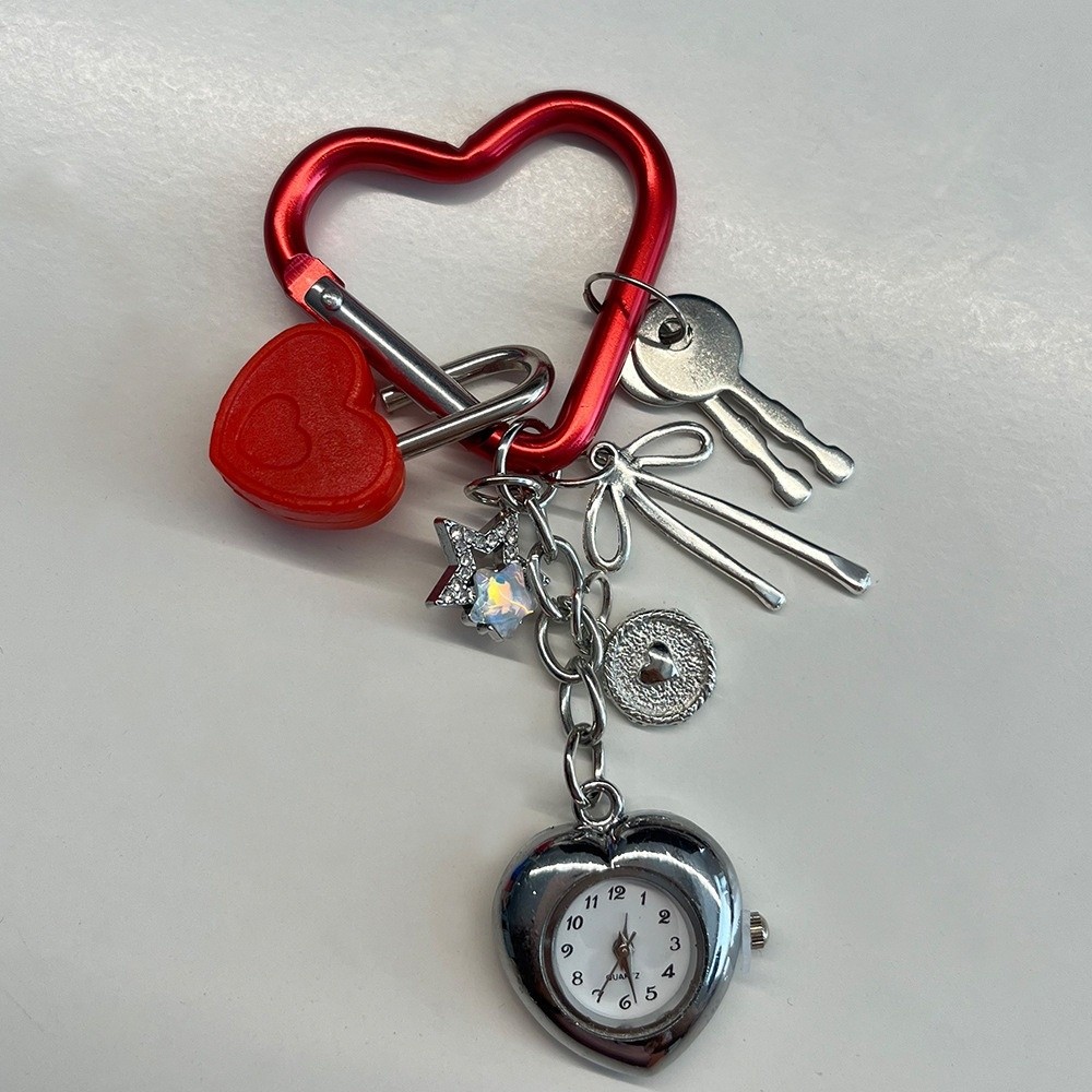 Keychain Design Heart Pocket W - Vintage Fashion Looks review and price