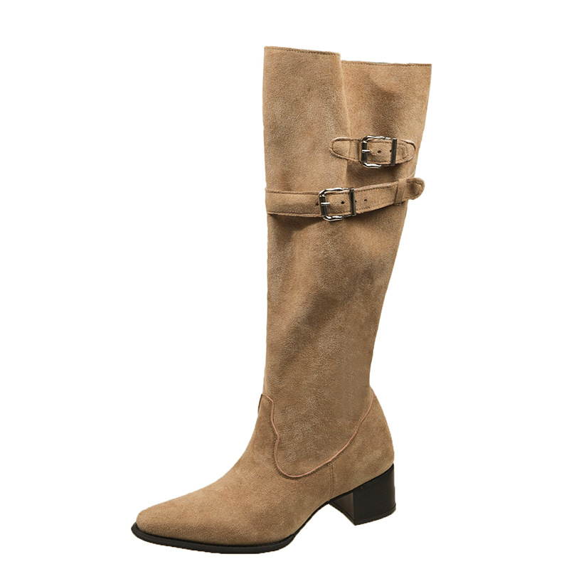 Vintage Suede Women Trouser Le - Vintage Style Women Fashion review and price