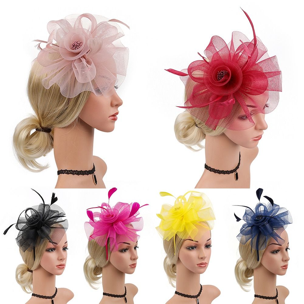 Feathers Ribbon Fascinator Hat - Vintage Fashion Hats review and price
