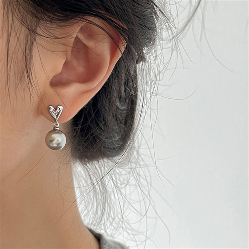 2023 New French Elegant Gray P - Vintage Fashion Jewelry Brands review and price