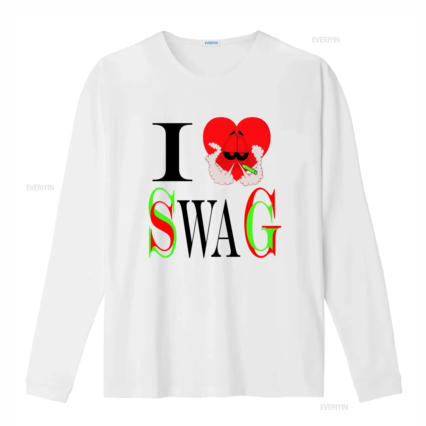 I Swag Heart Print T shirt Ret - Vintage Fashion Looks review and price