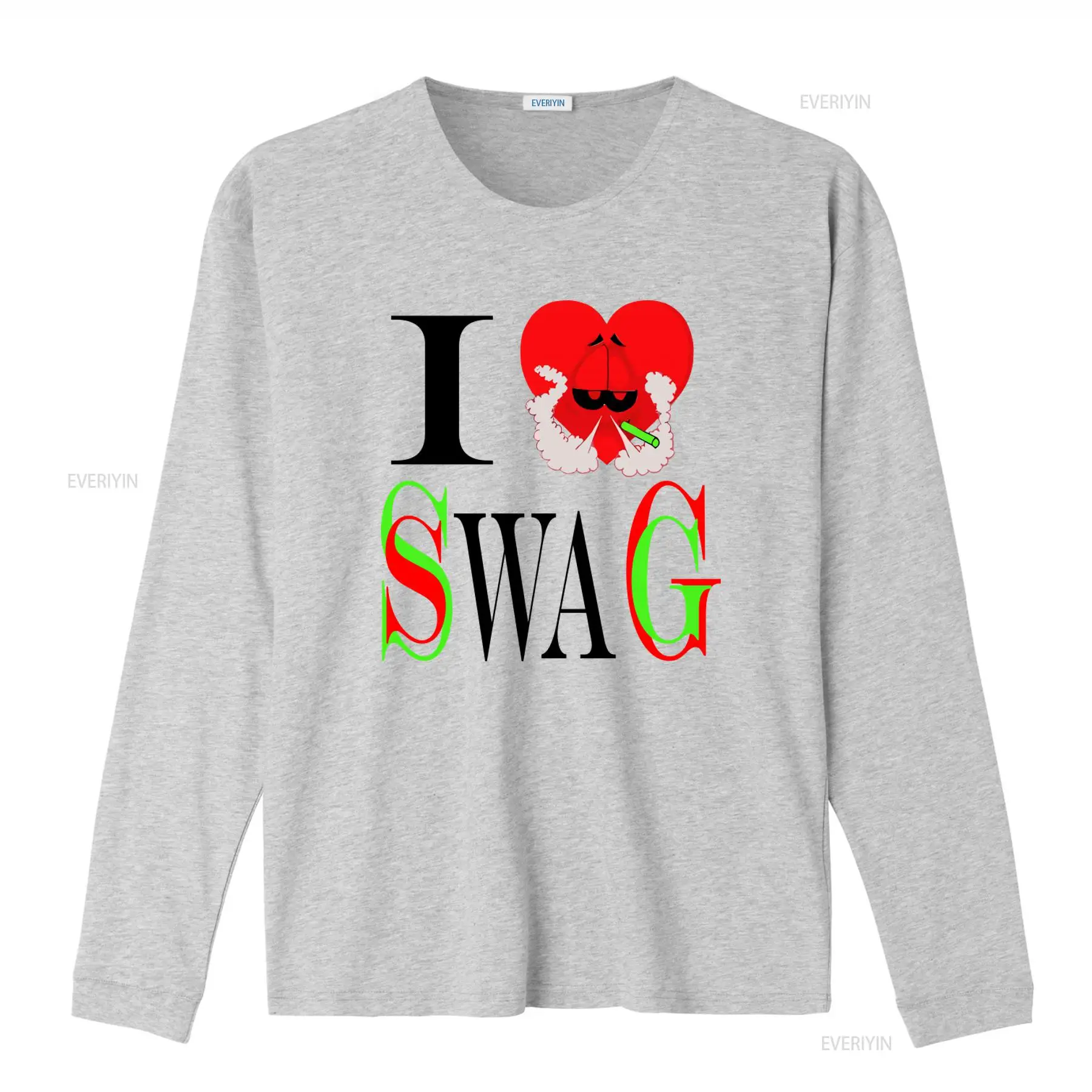 I Swag Heart Print T shirt Ret - Vintage Fashion Looks review and price