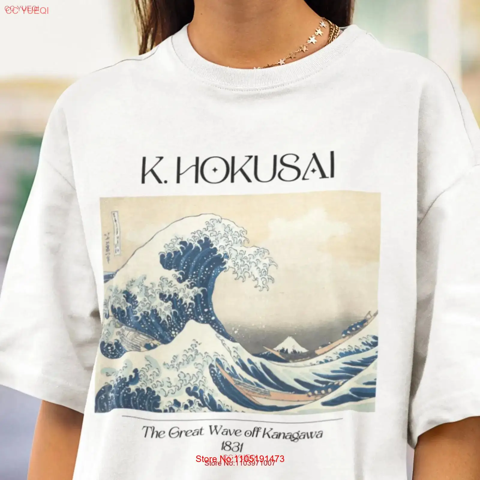 Katsushika Hokusai The Great W - Vintage Fashion Japan review and price