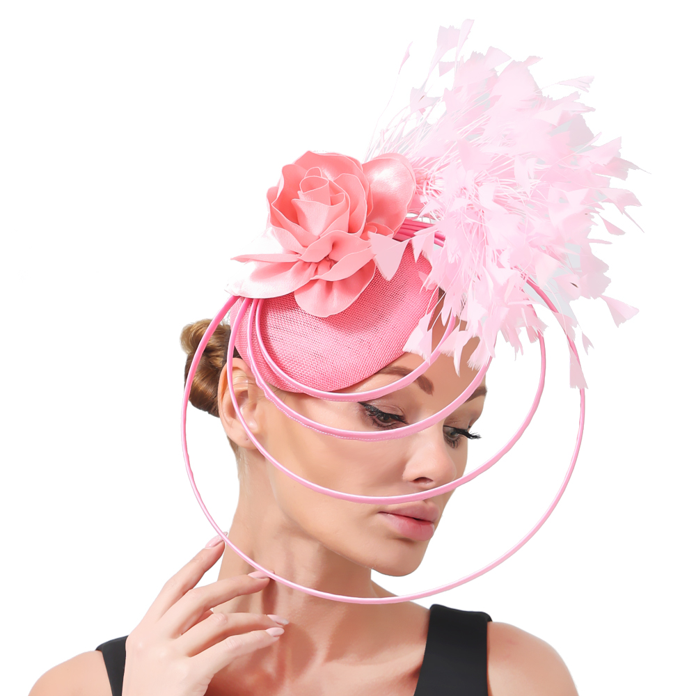 Beauty Pink Ladies Event Fasin - Vintage Fashion Hats review and price