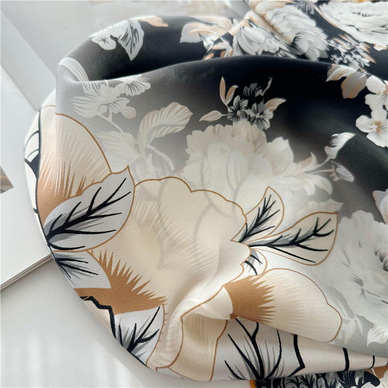 Classic 100% Pure Silk Shawl 1 - French Vintage Fashion review and price