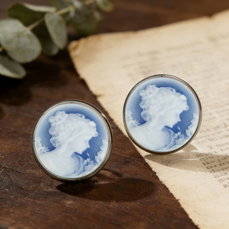 2D Vintage Lady Queen Cameo Gl - Vintage Fashion Queen review and price