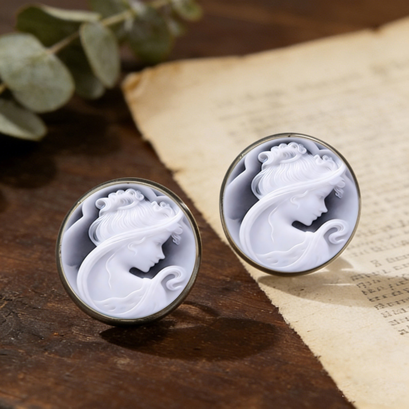 2D Vintage Lady Queen Cameo Gl - Vintage Fashion Queen review and price