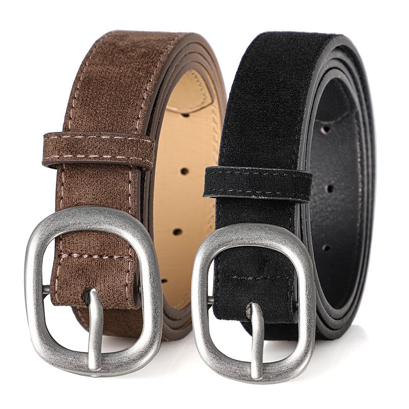 Ladies' belt, imitation suede- - Vintage Fashion Looks review and price