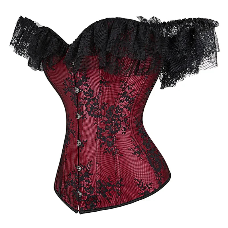 2026 Women Retro Style Corset  - Vintage Fashion Retro Outfit review and price