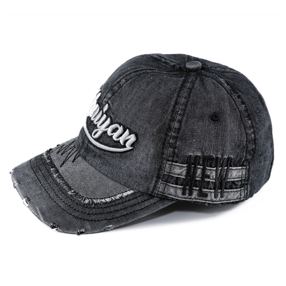 Men's Distressed Holed Denim C - Vintage Fashion Hats review and price