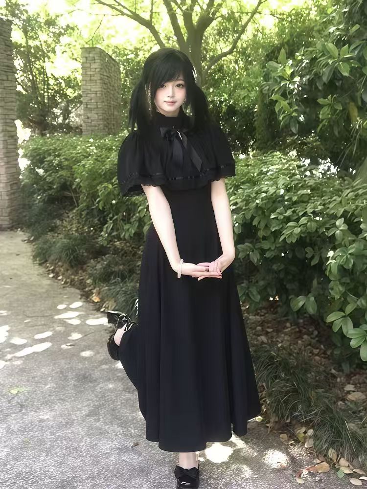 Gothic Harajuku Slim Lace Retr - Vintage Fashion Retro Outfit review and price