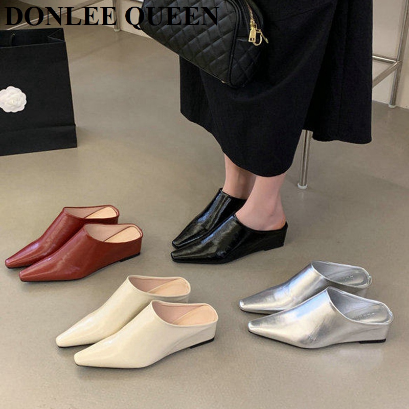 Women Fashion Close Toe Mule S - Vintage Fashion Queen review and price