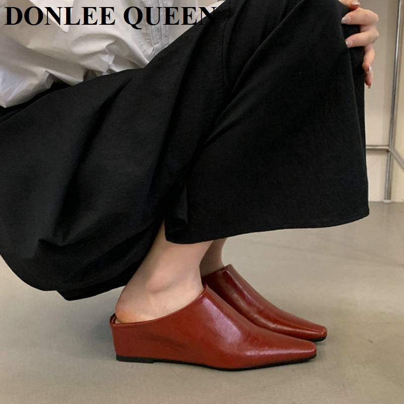 Women Fashion Close Toe Mule S - Vintage Fashion Queen review and price