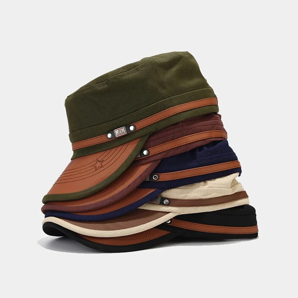 Casual Cadet Hat Man Flat Top  - Vintage Fashion Hats review and price