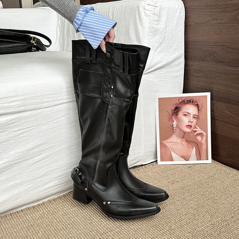Womens Boots Vintage Women Kne - Vintage Style Women Fashion review and price