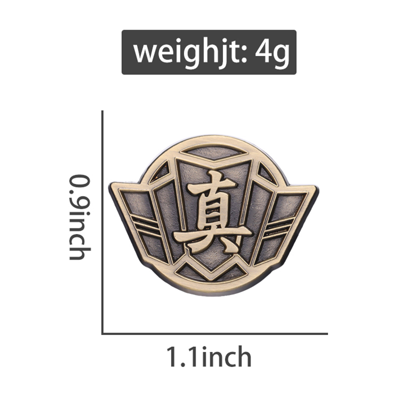 Yakuza Goro Majima Enamel Pins - Vintage Fashion Japan review and price