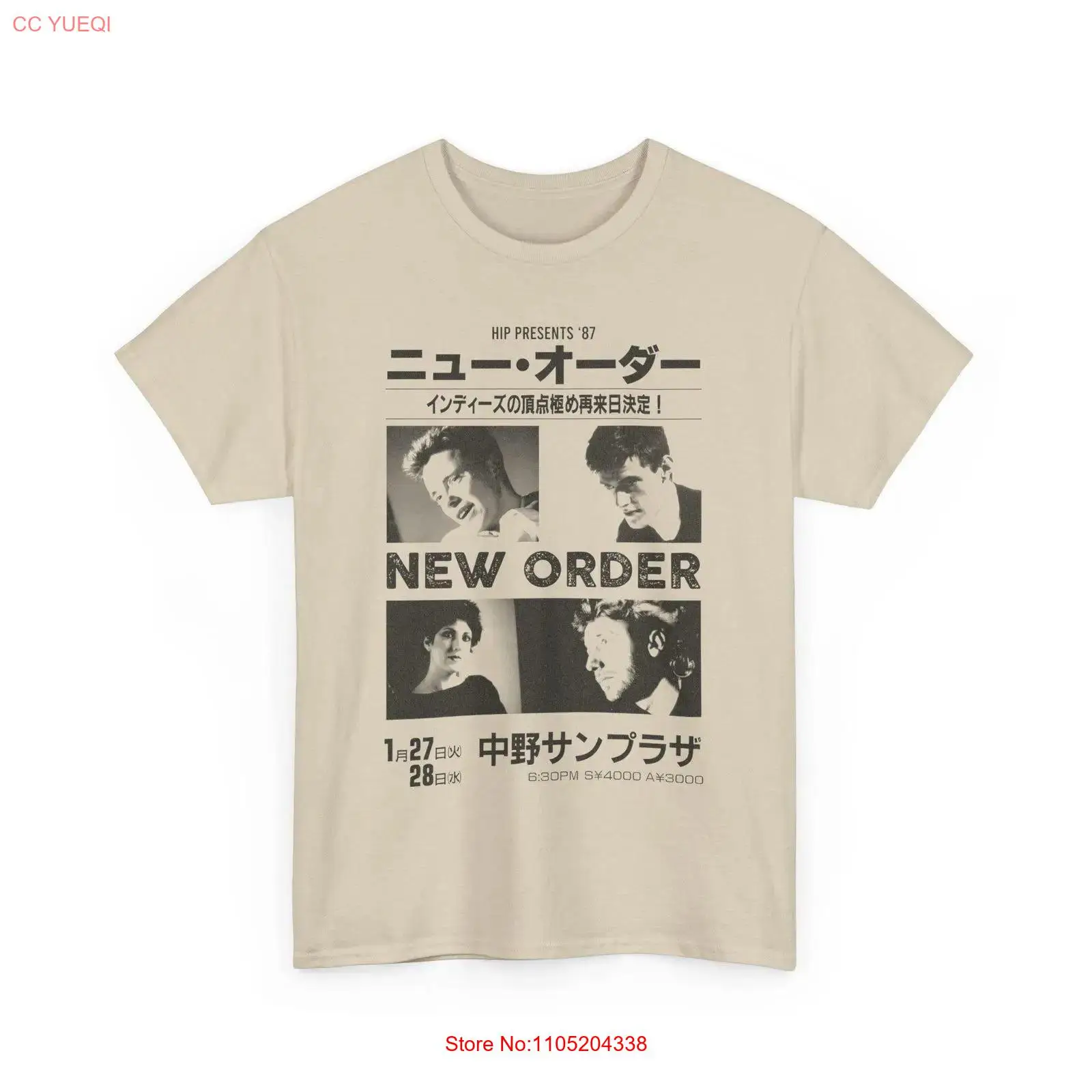 Vintage New Order Live in Japa - Vintage Fashion Japan review and price