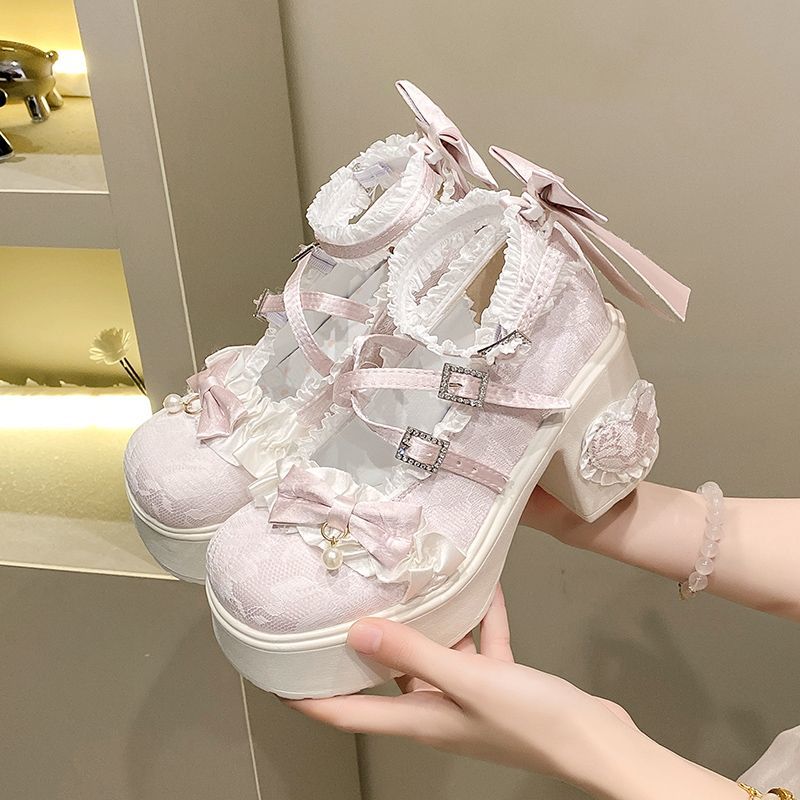 Chunky Mary Jane Platforms Wom - Vintage Style Women Fashion review and price