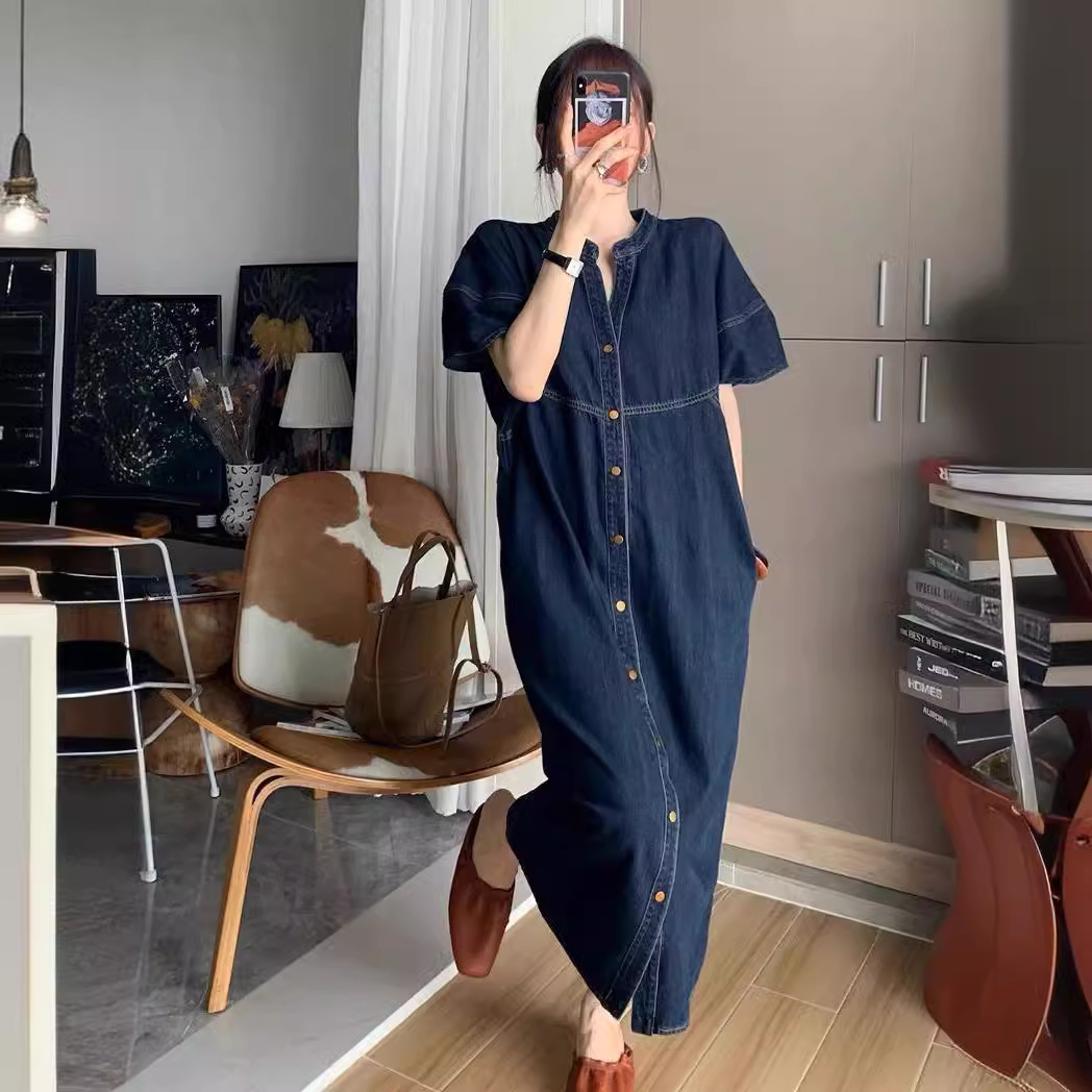 New French Vintage Loose Denim - French Vintage Fashion review and price