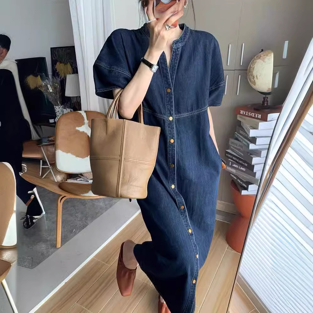New French Vintage Loose Denim - French Vintage Fashion review and price