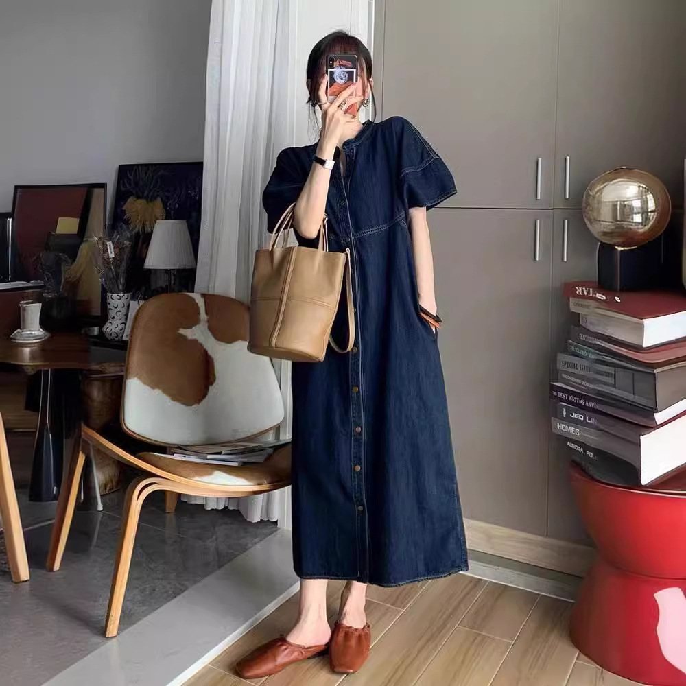 New French Vintage Loose Denim - French Vintage Fashion review and price