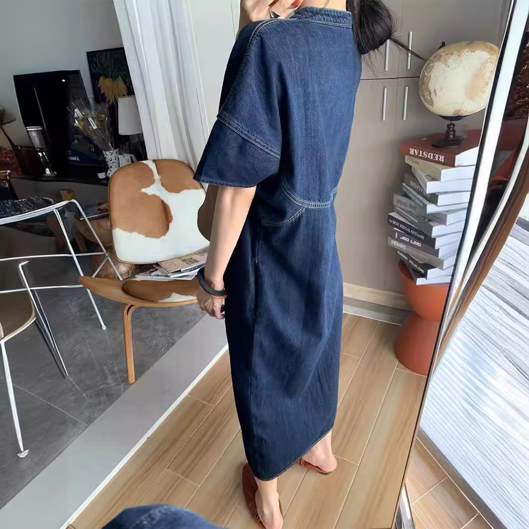New French Vintage Loose Denim - French Vintage Fashion review and price