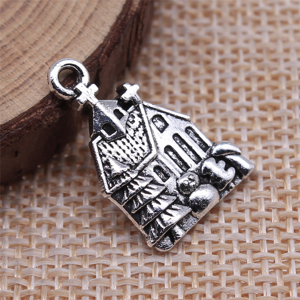 WYSIWYG 10pcs 21x14mm Antique  - Vintage Fashion Houses review and price