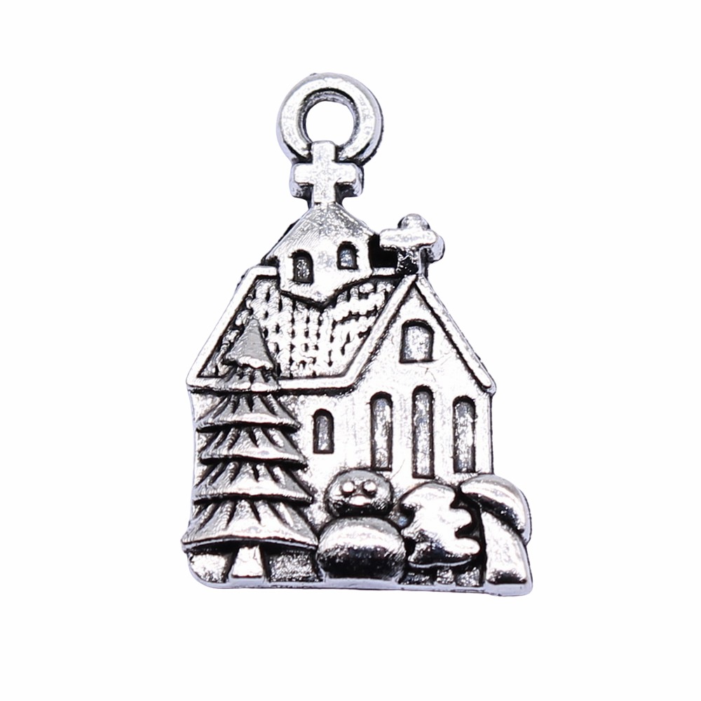 WYSIWYG 10pcs 21x14mm Antique  - Vintage Fashion Houses review and price