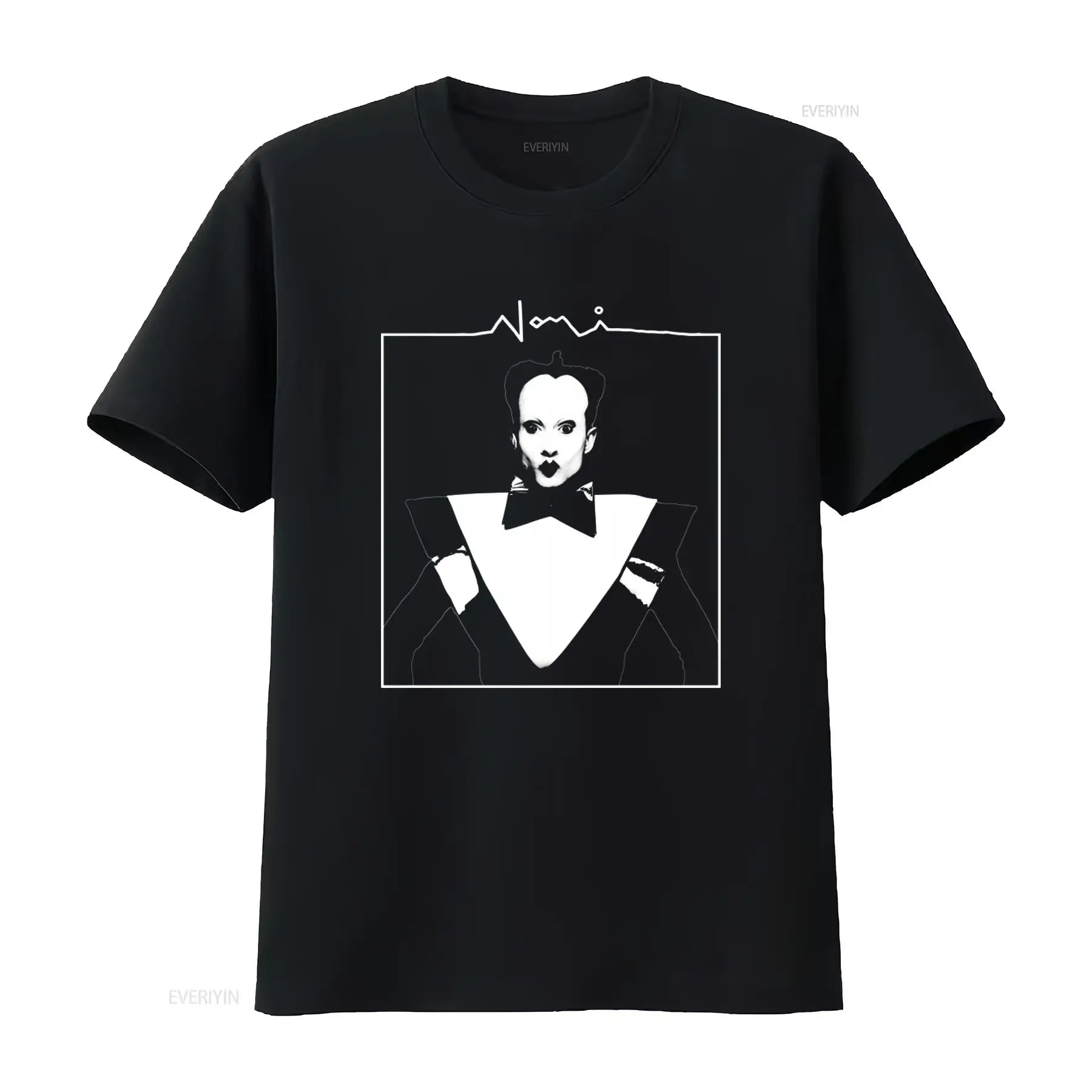 Klaus Nomi Face Print Men's T  - Vintage Fashion Looks review and price