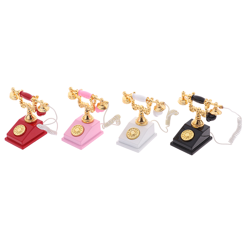 1:12 Vintage Phone Dollhouse M - Vintage Fashion Houses review and price