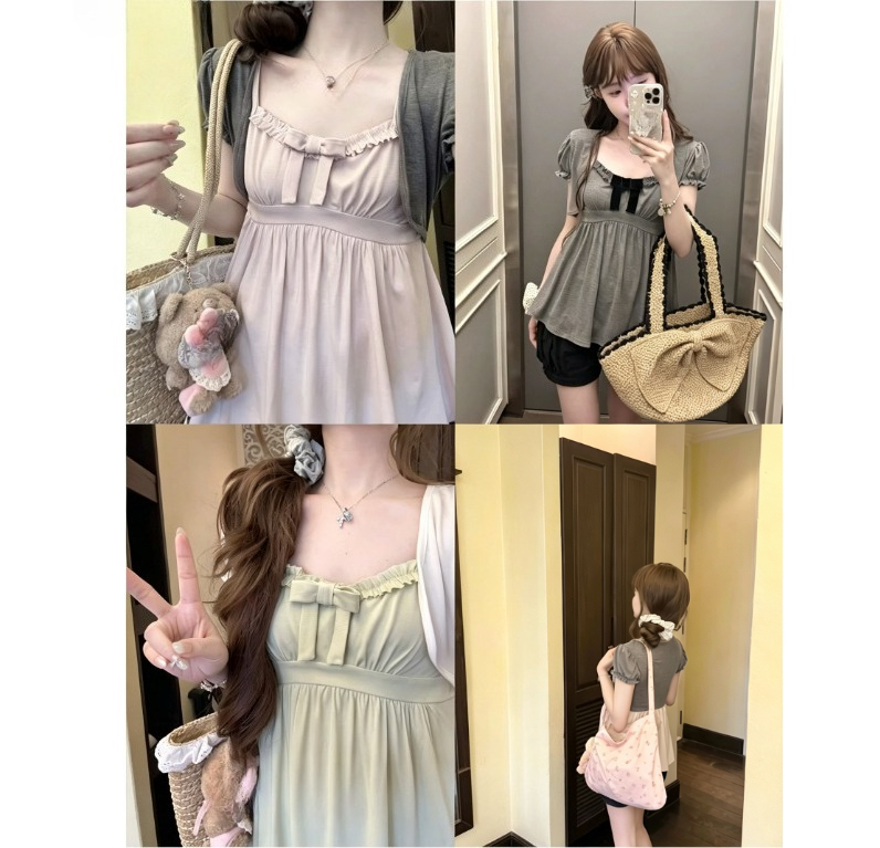 Korean Y2k Kawaii Two Piece To - Vintage Fashion Retro Outfit review and price