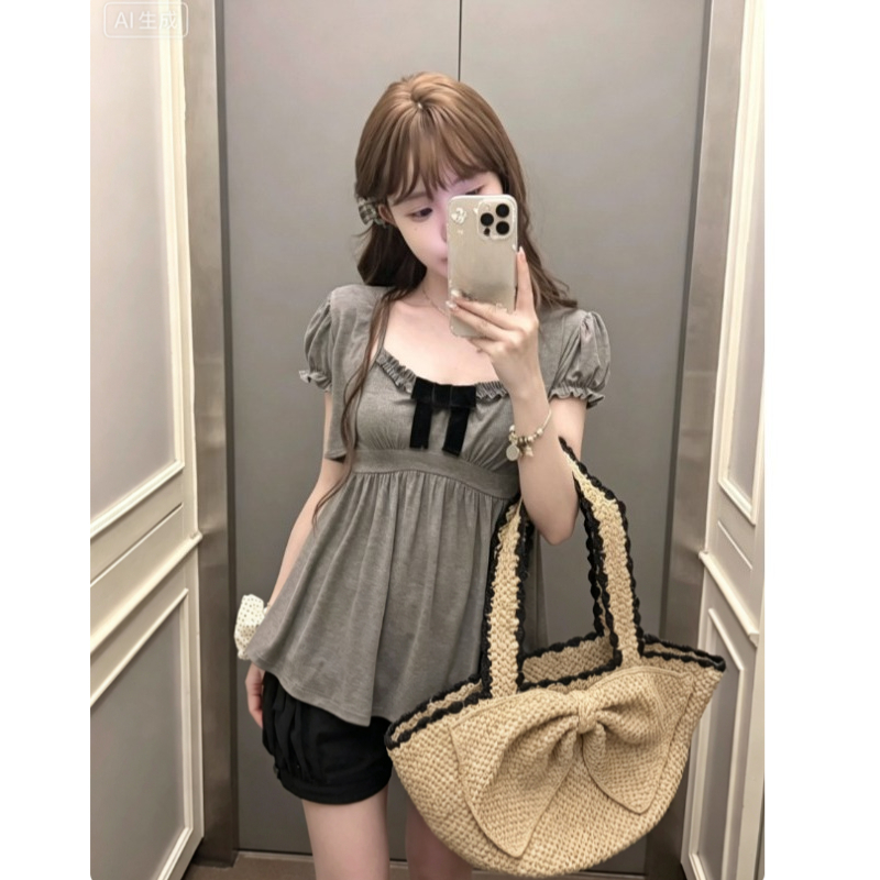 Korean Y2k Kawaii Two Piece To - Vintage Fashion Retro Outfit review and price