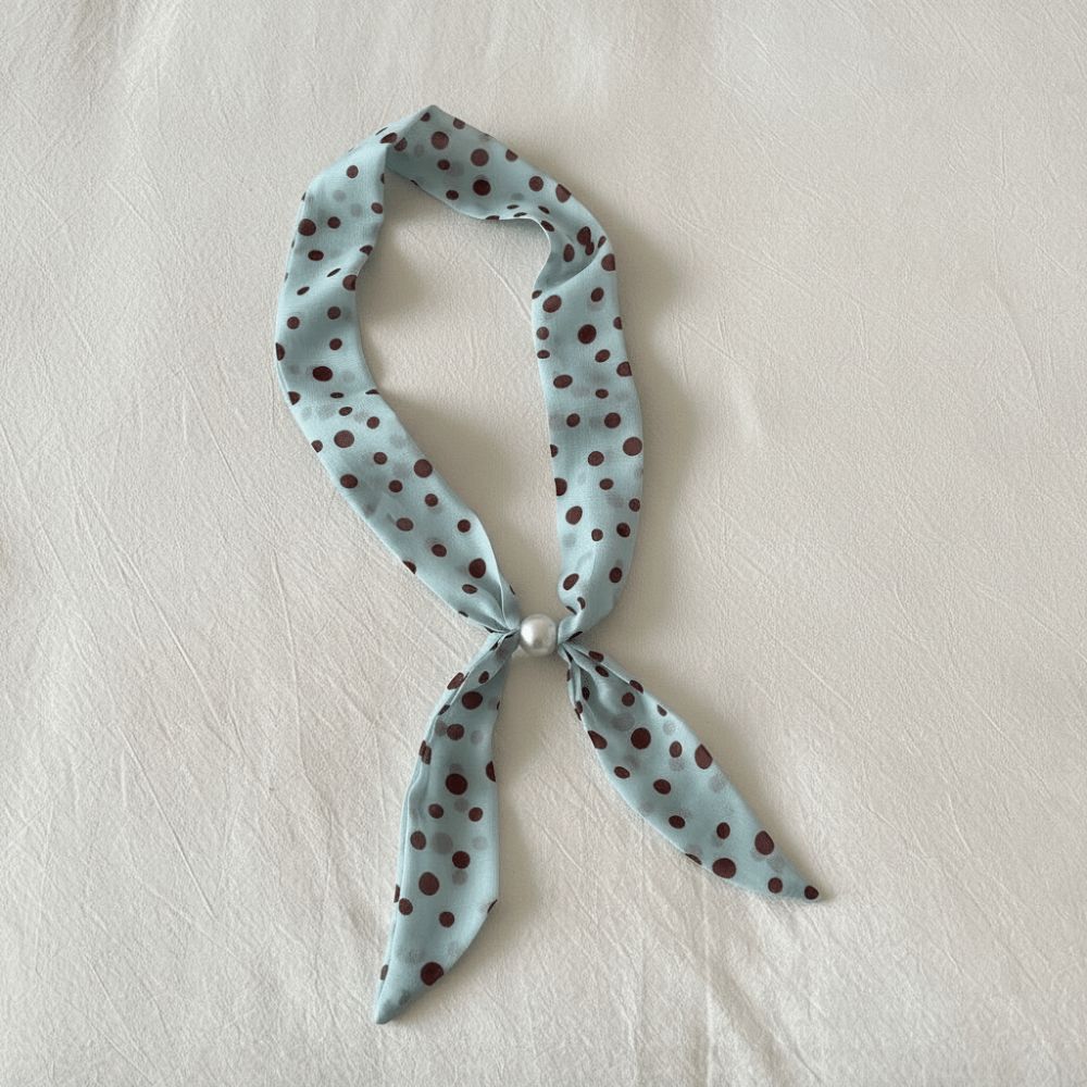 New Vintage Thin Polka Dot Nec - French Vintage Fashion review and price