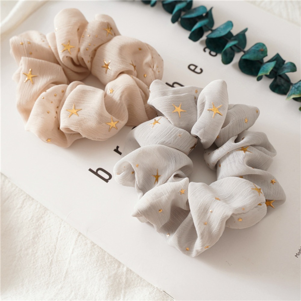 1/5pcs Print Scrunchie Dreamy  - Vintage Fashion Looks review and price