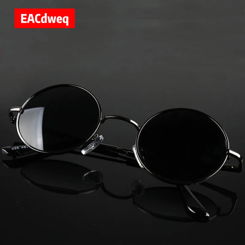 Retro Vintage Round Sunglasses - Vintage Fashion Streetwear review and price